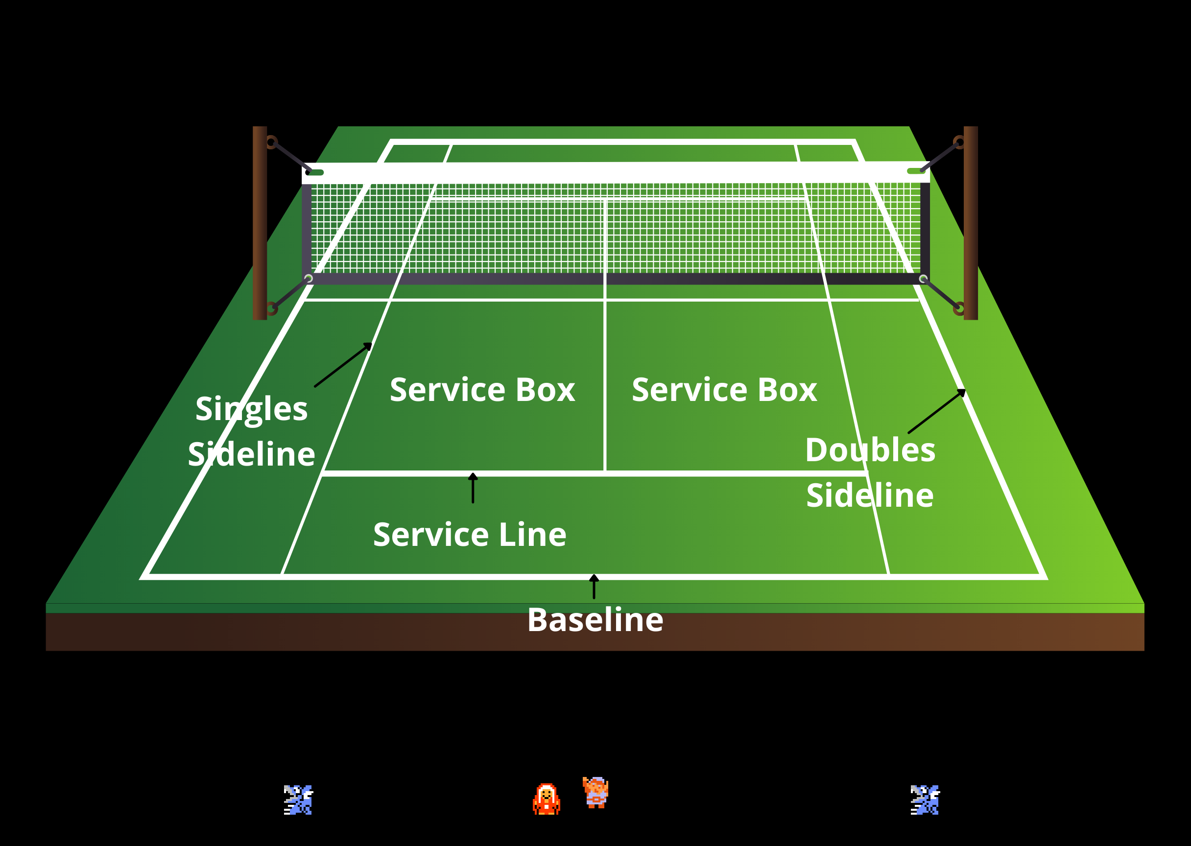 ♪ DOO DOO DOO DOO! ♪ (tennis)