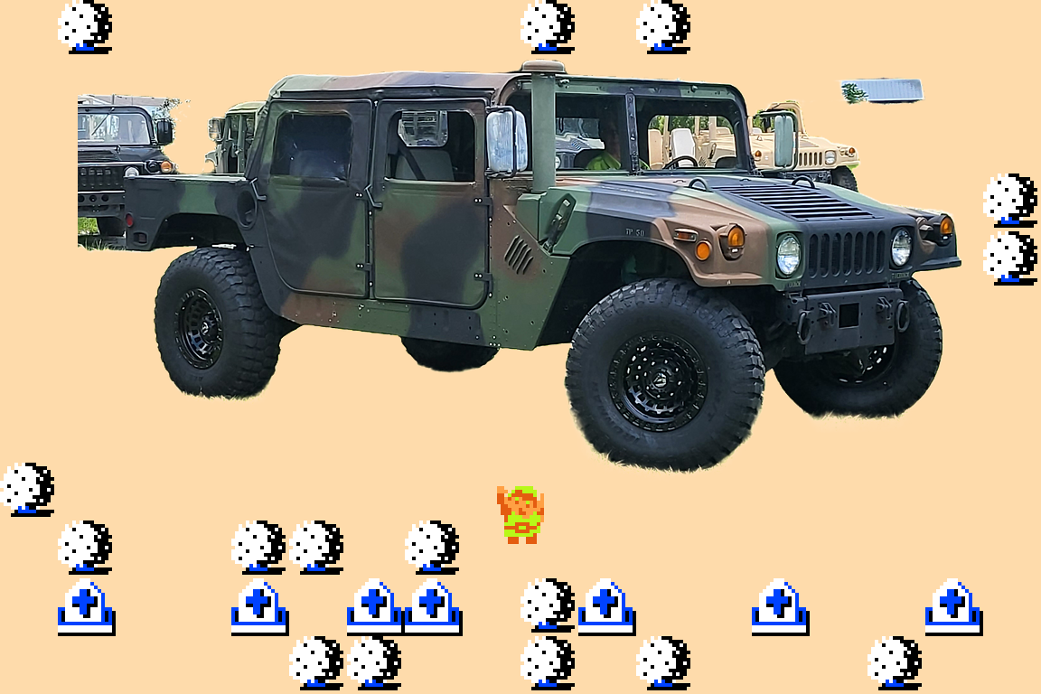 ♪ DOO DOO DOO DOO! 𝄑 (Humvee)