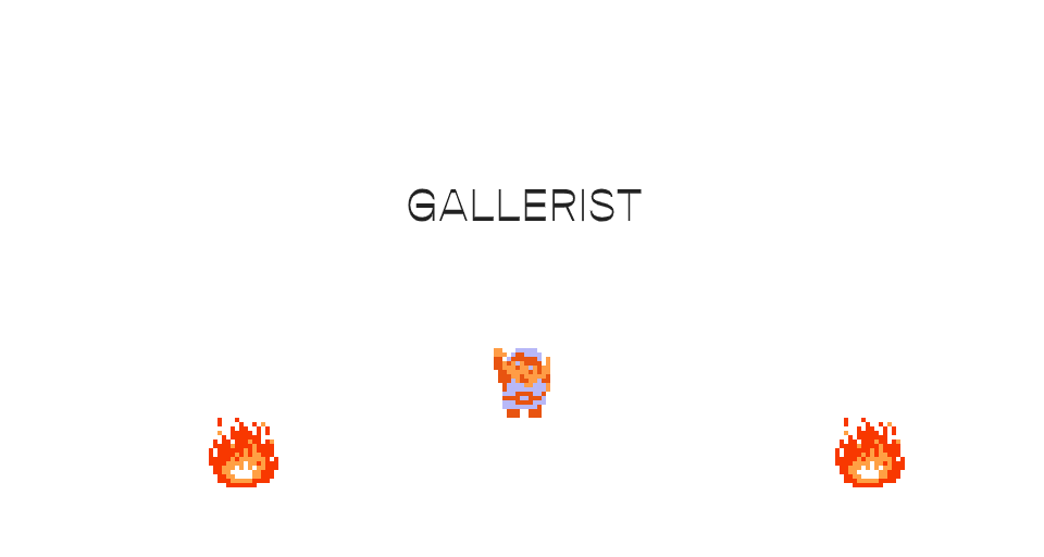 ♪ DOO DOO DOO DOO! ♪ (gallerist)