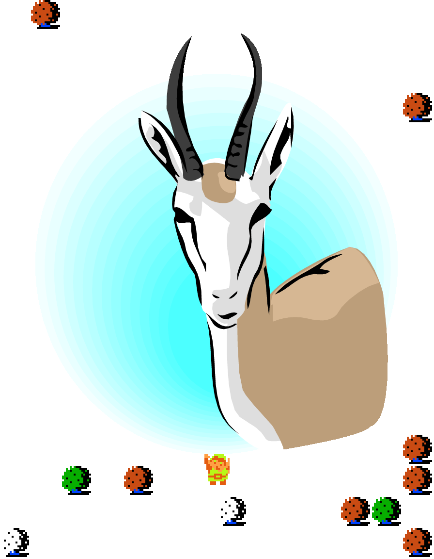♪ DOO DOO DOO DOO! ♩ (gazelles)