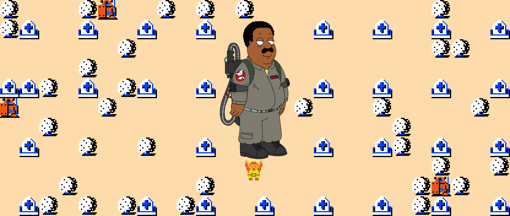 🎵 DOO DOO DOO DOO! ♩ (ghostbusters)