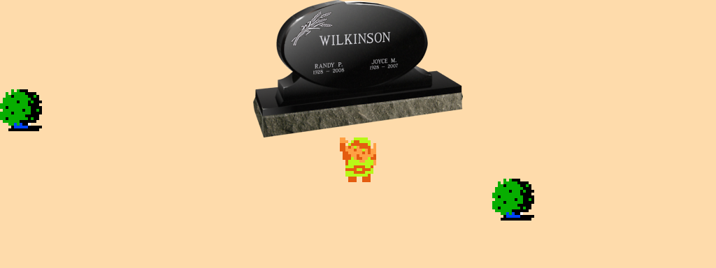 ♪ DOO DOO DOO DOO! ♩ (headstone)
