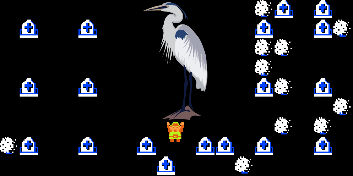 ♪ DOO DOO DOO DOO! ♩ (heron)