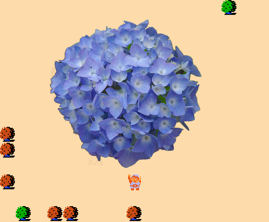 𝄢 DOO DOO DOO DOO! ♪ (hydrangea)