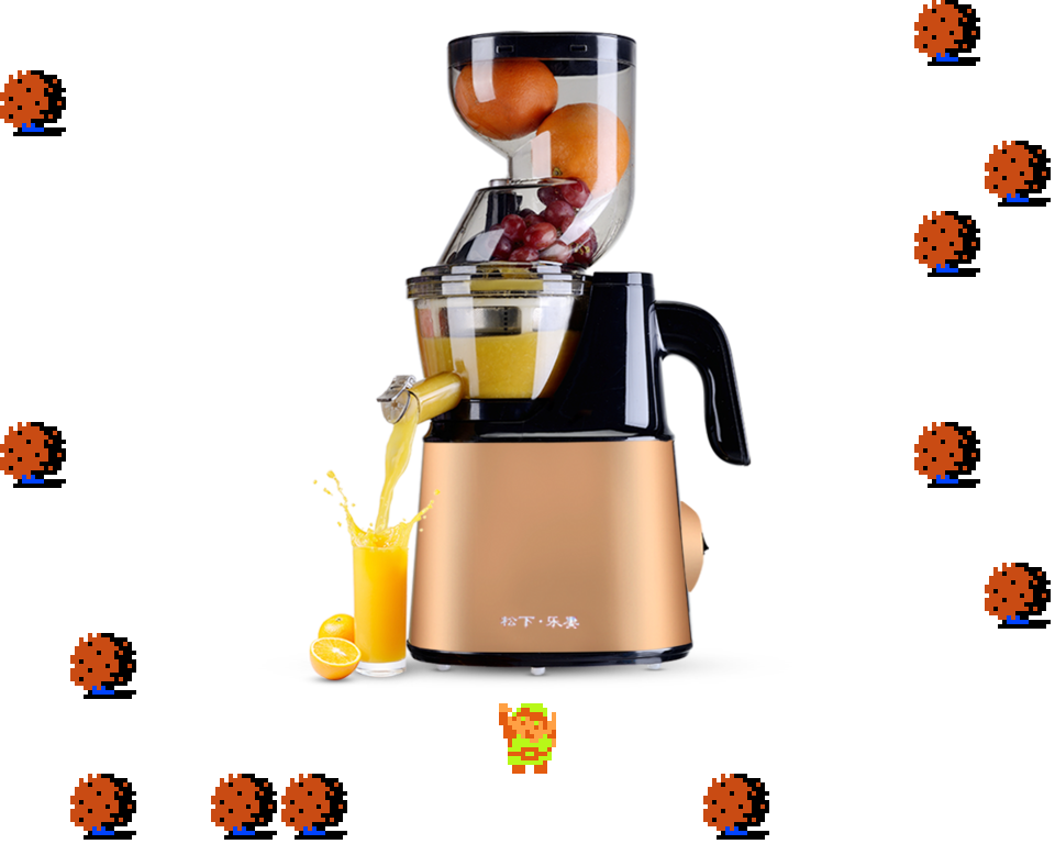 ♪ DOO DOO DOO DOO! ♩ (juicers)