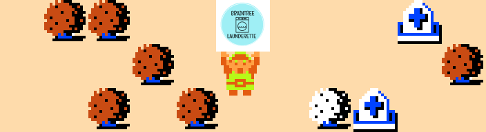♬ DOO DOO DOO DOO! ♪ (launderette)