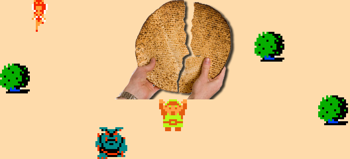 ♫ DOO DOO DOO DOO! ♪ (matzoh)