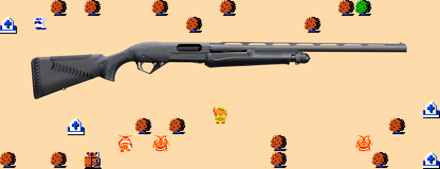 ♬ DOO DOO DOO DOO! ♪ (shotgun)