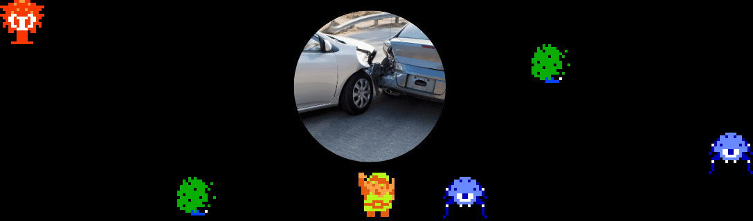 ♪ DOO DOO DOO DOO! ♪ (fender-bender)