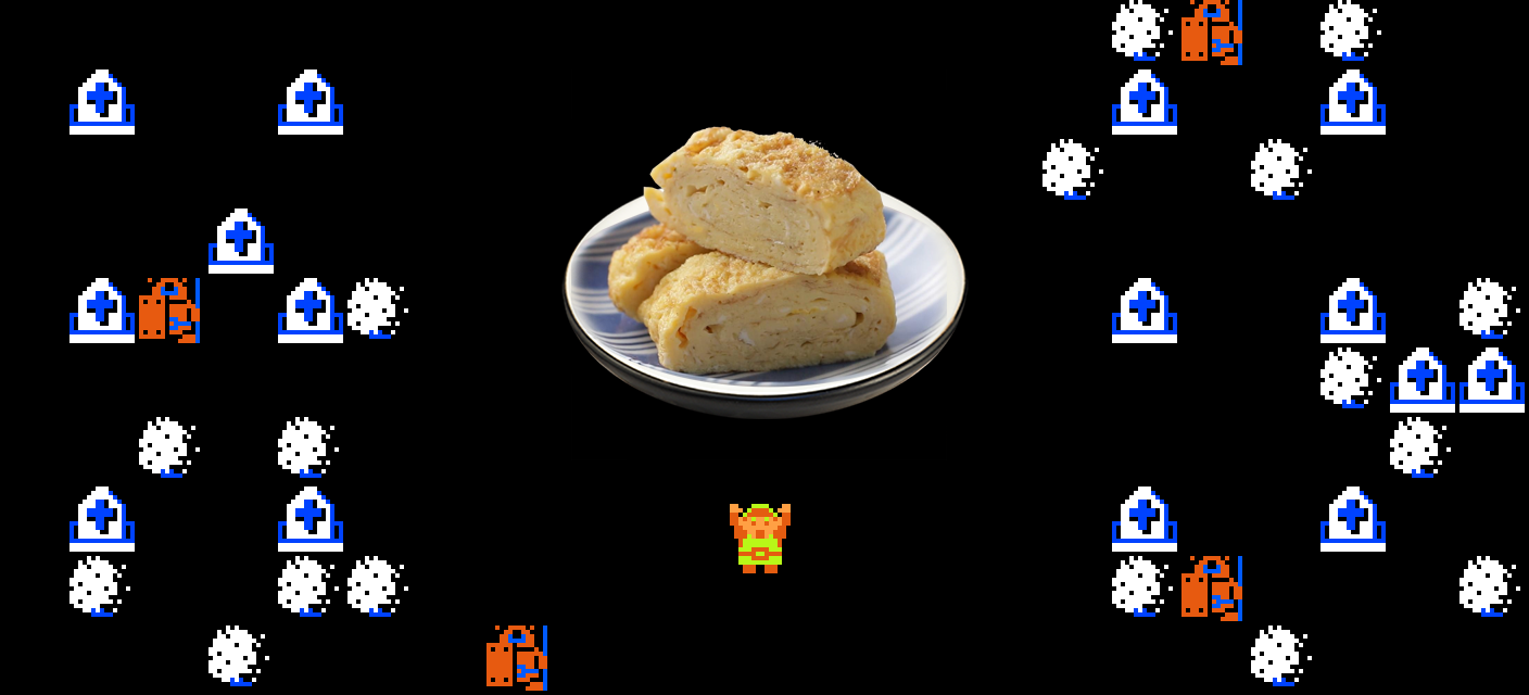 ♫ DOO DOO DOO DOO! ♩ (omelets)