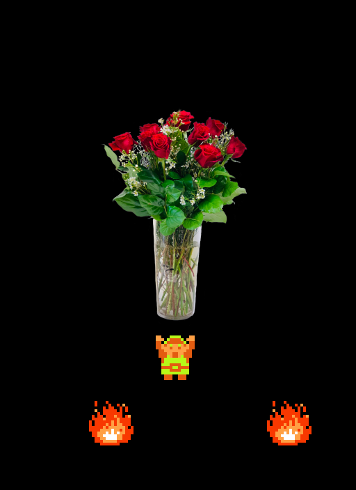 ♫ DOO DOO DOO DOO! ♪ (roses)