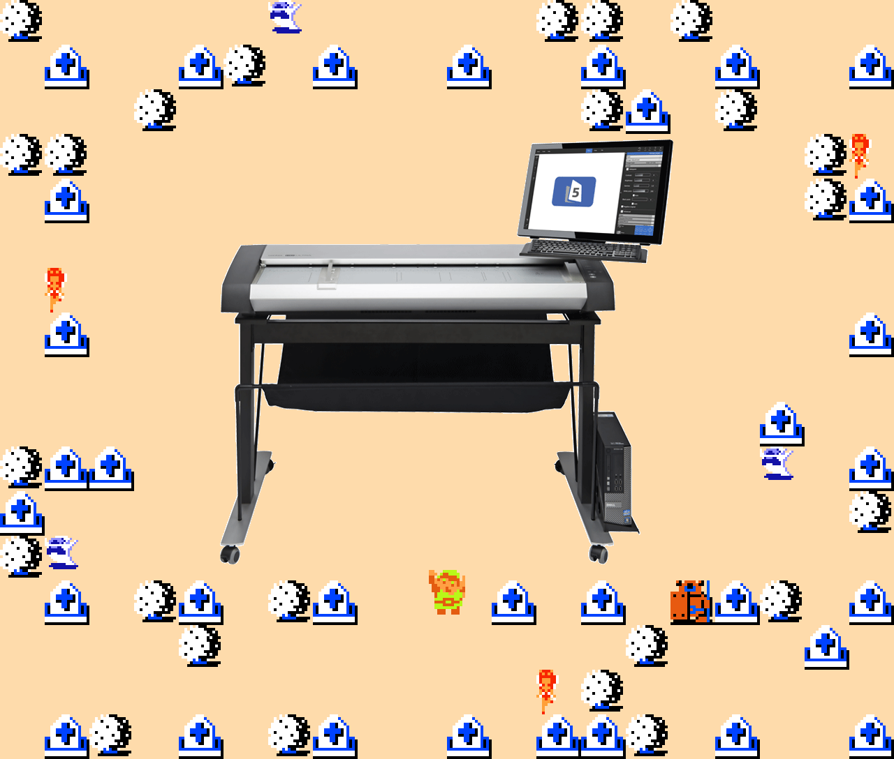 🎵 DOO DOO DOO DOO! ♩ (scanning)