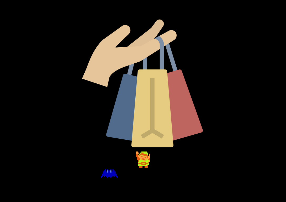 ♫ DOO DOO DOO DOO! ♩ (shopper)