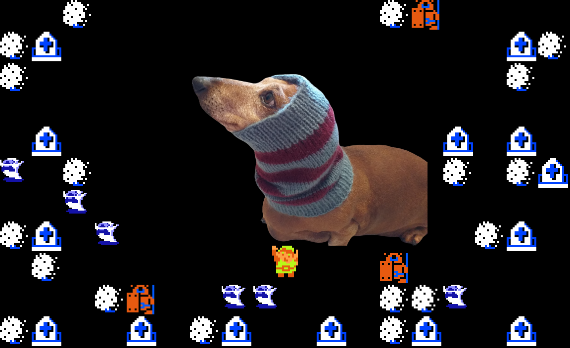 ♫ DOO DOO DOO DOO! ♩ (snood)