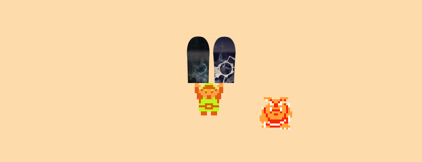 🎵 DOO DOO DOO DOO! ♪ (snowboarder)