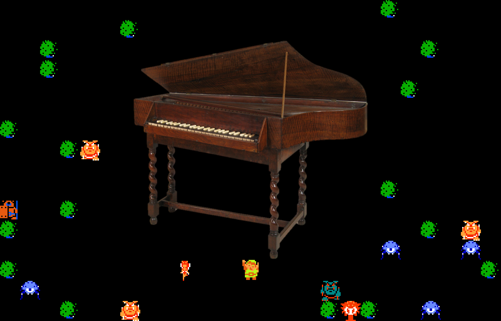 ♫ DOO DOO DOO DOO! ♪ (spinet)