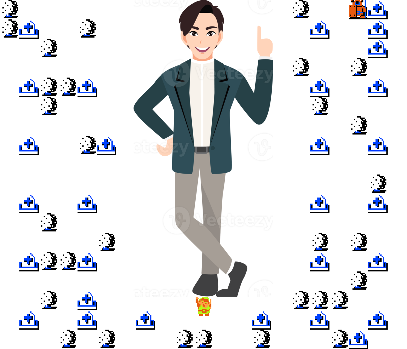 ♪ DOO DOO DOO DOO! ♪ (businessman)