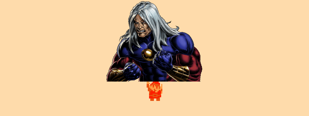 ♪ DOO DOO DOO DOO! ♪ (supervillain)