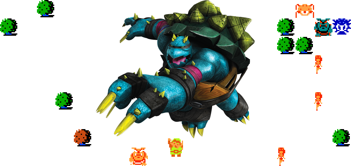 ♪ DOO DOO DOO DOO! ♩ (slash)