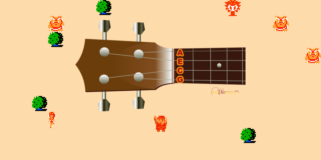 ♬ DOO DOO DOO DOO! ♩ (ukelele)