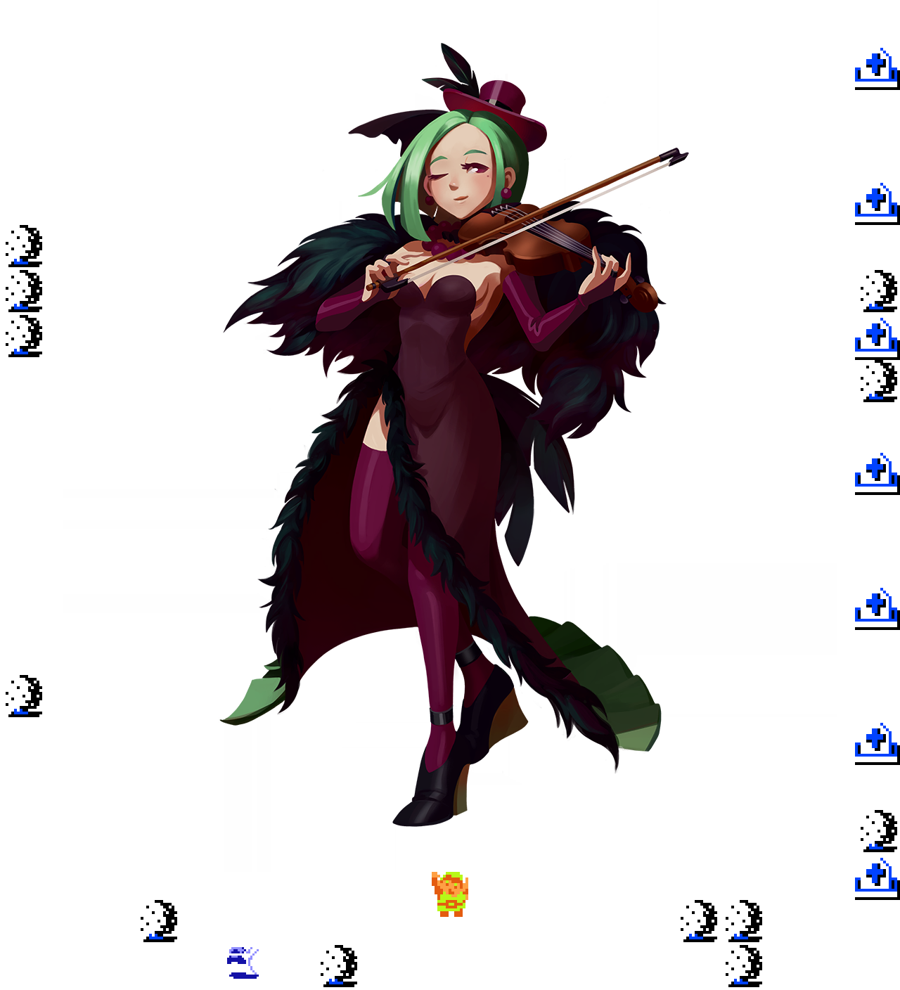 ♪ DOO DOO DOO DOO! ♩ (one-step)