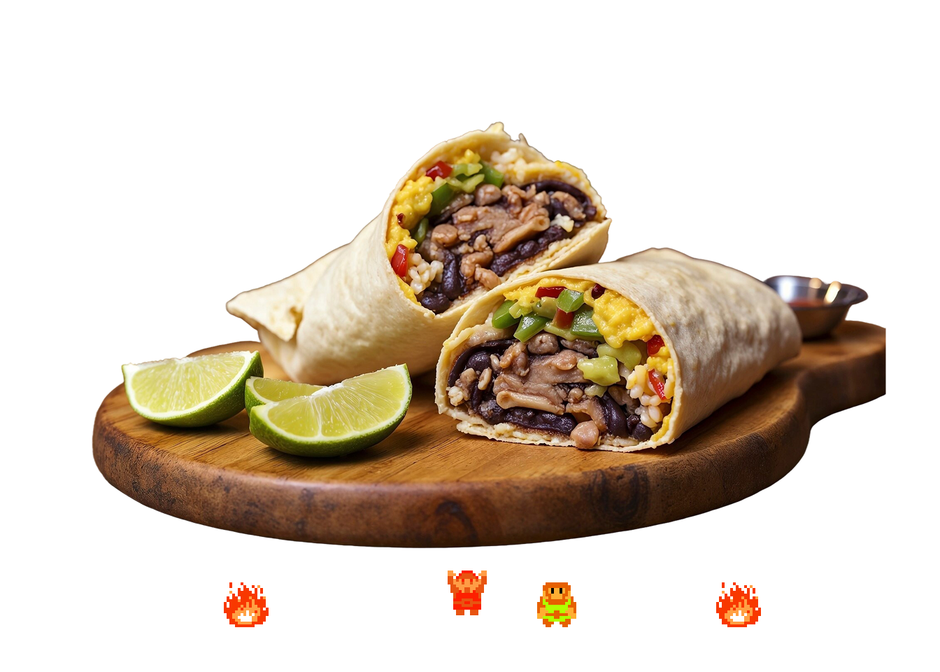 🎵 DOO DOO DOO DOO! ♪ (burritos)