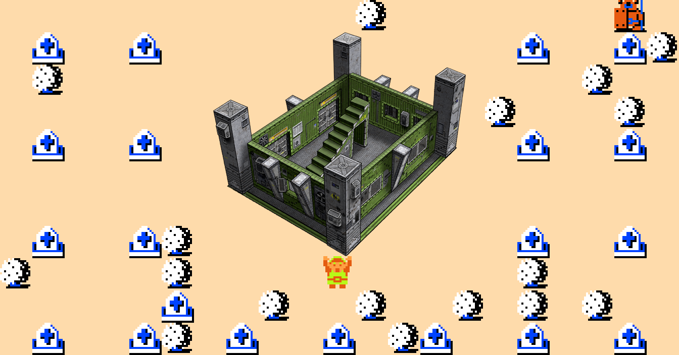 ♪ DOO DOO DOO DOO! ♪ (bunkers)