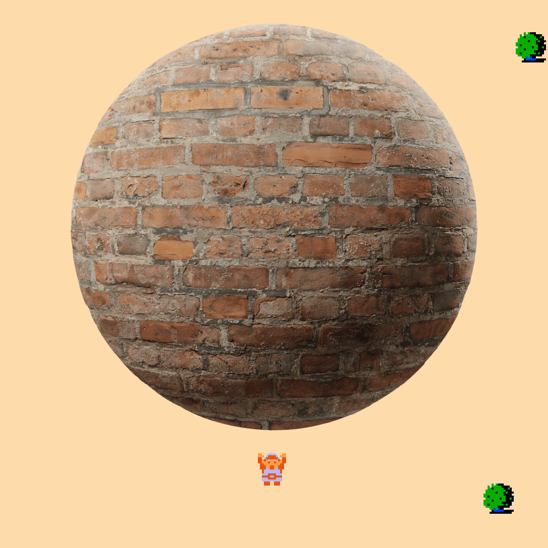 ♬ DOO DOO DOO DOO! ♪ (brick)