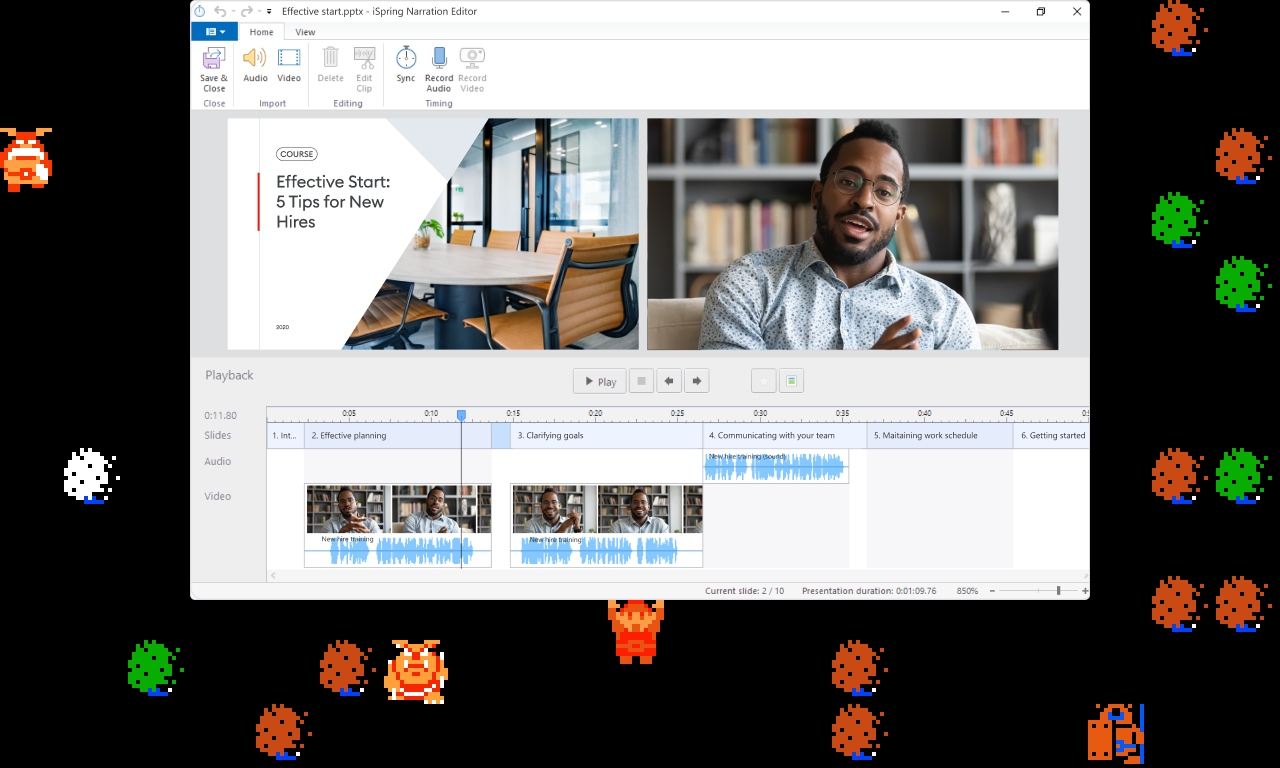 ♪ DOO DOO DOO DOO! 𝄑 (presenter)