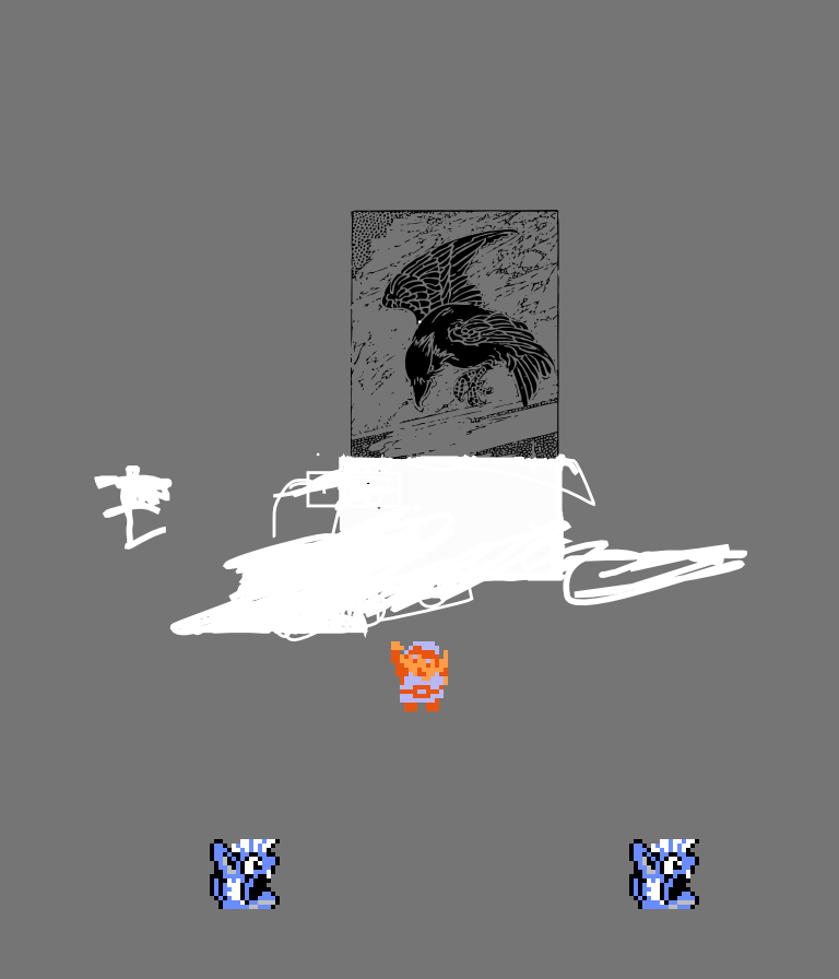 ♬ DOO DOO DOO DOO! 𝄑 (woodcut)