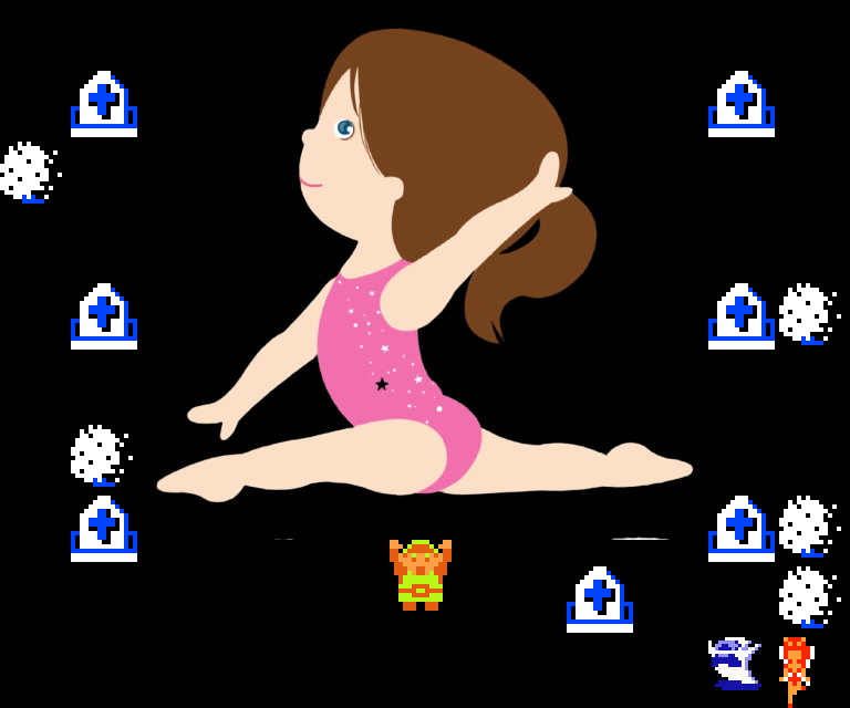 ♪ DOO DOO DOO DOO! 𝄑 (handspring)