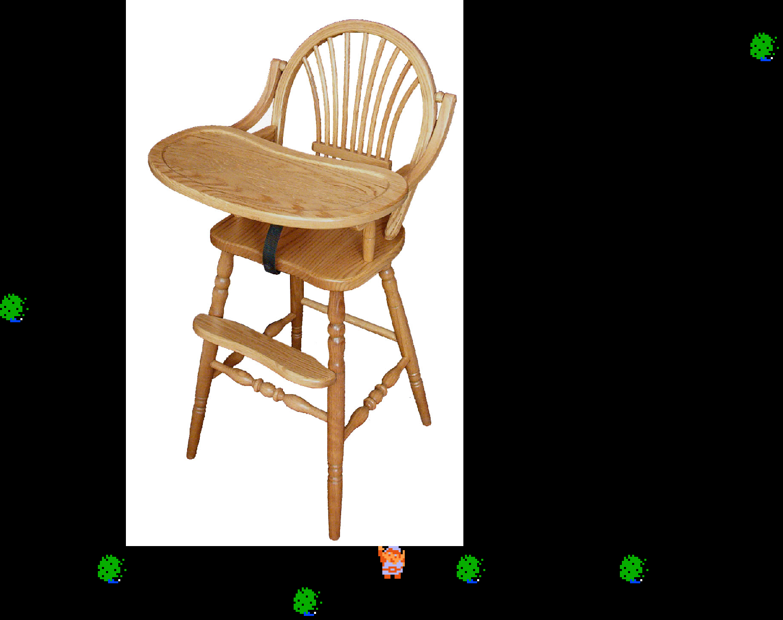♫ DOO DOO DOO DOO! ♪ (highchair)