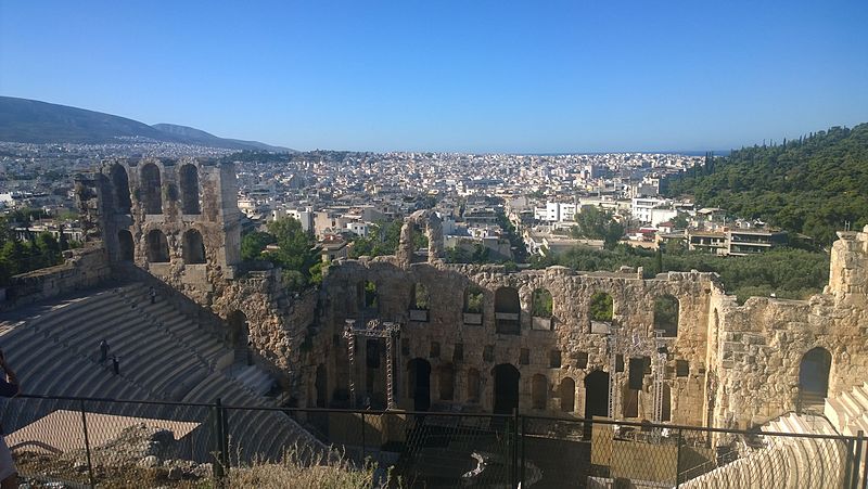 tag ur self I'm the Odeon of Herodes Atticus