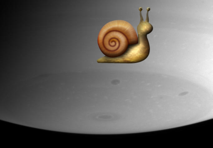 A Mystery – Dark Storms, Bright Clouds. PIA06472