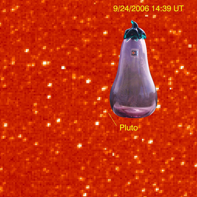 ??? + New Horizons Sees Pluto! PIA09234