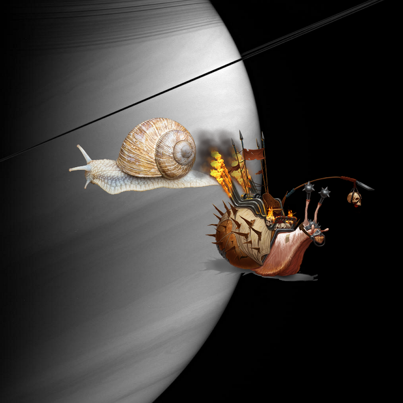 ???, An Unexpected Discovery | Southern Face of Saturn! PIA06619