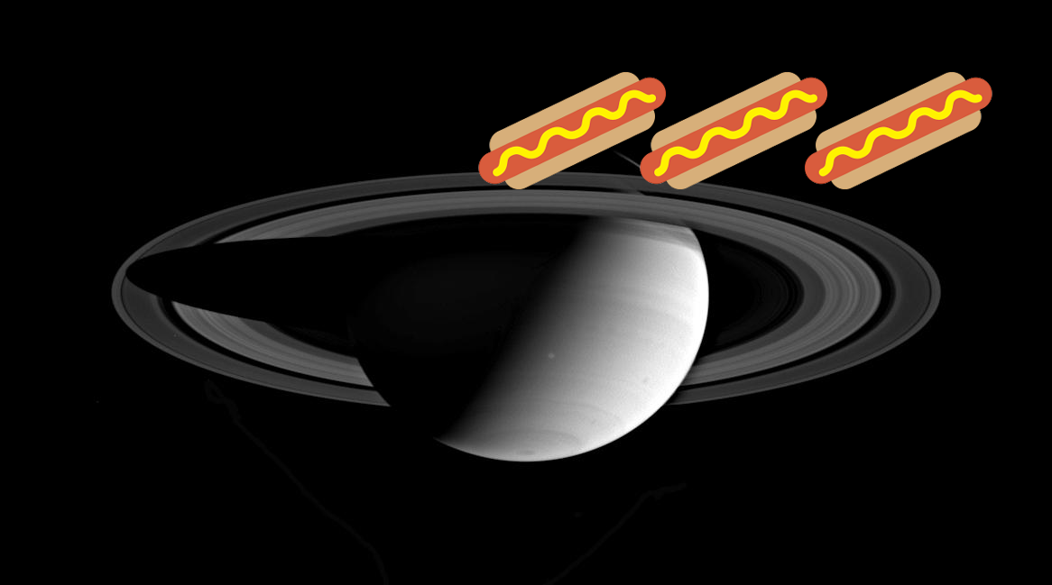 Something Strange @ Saturn in Full View! PIA05425