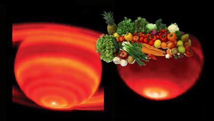 Something Strange | Red-Hot Saturn PIA07007