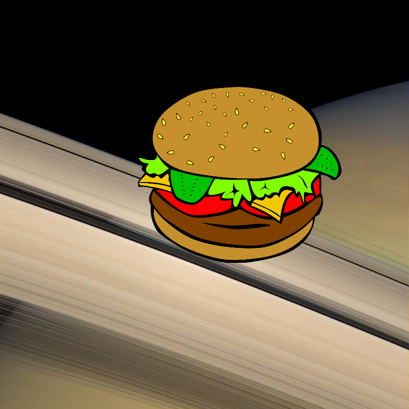 ??? ; Rainbow on the Rings! PIA08393