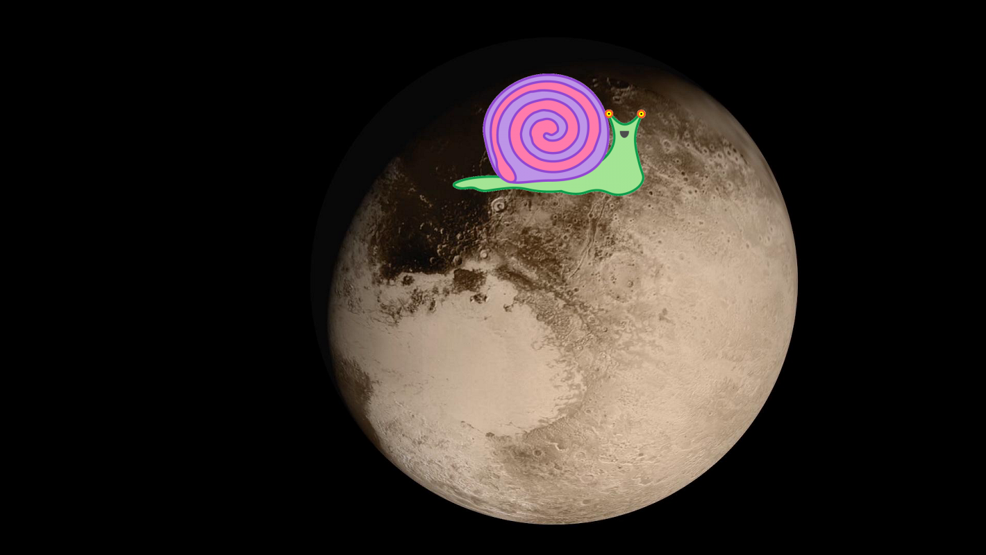 Something Strange + Flying Past Pluto Animation. PIA19873