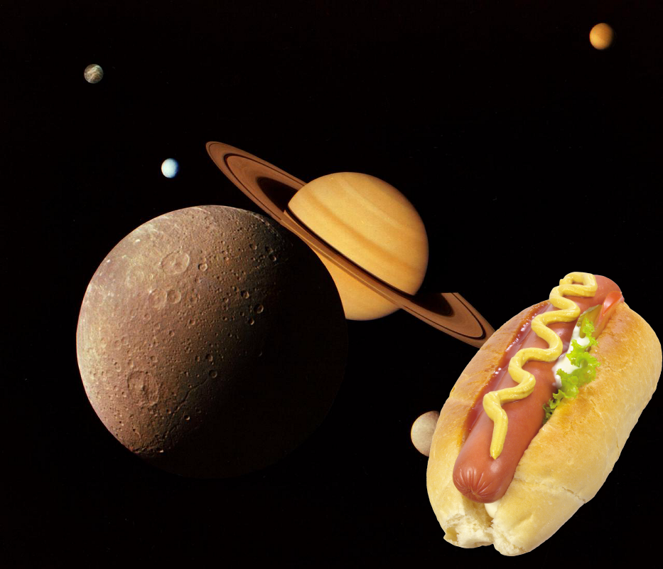 Something Strange | Saturn System Montage PIA01482