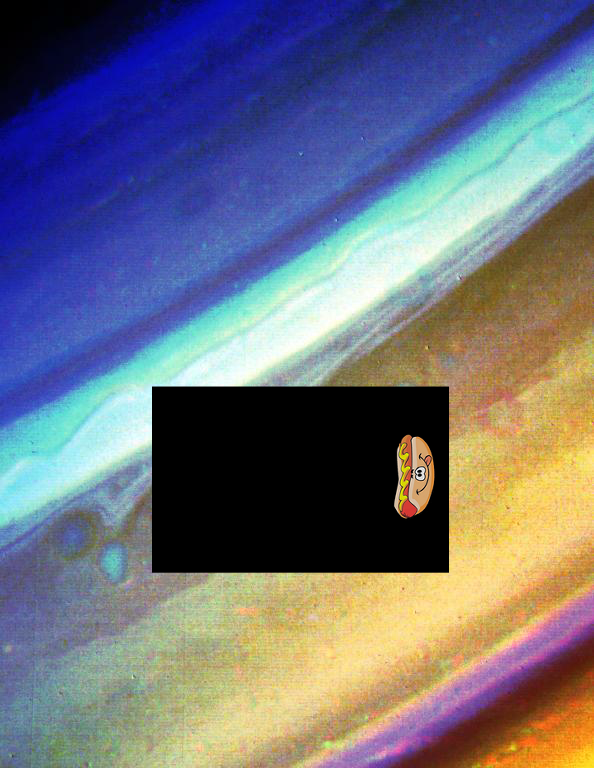 A Mystery + Voyager 2 Image of Saturn! PIA01956