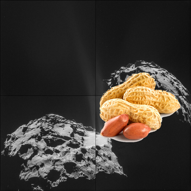 A Mystery on Rosetta Comet Fires Its Jets! PIA18823