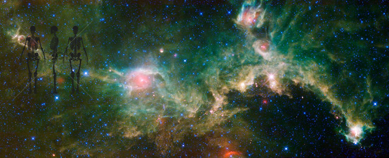 Something Strange – Seagull Nebula -- Running with the Big Dog! PIA13111