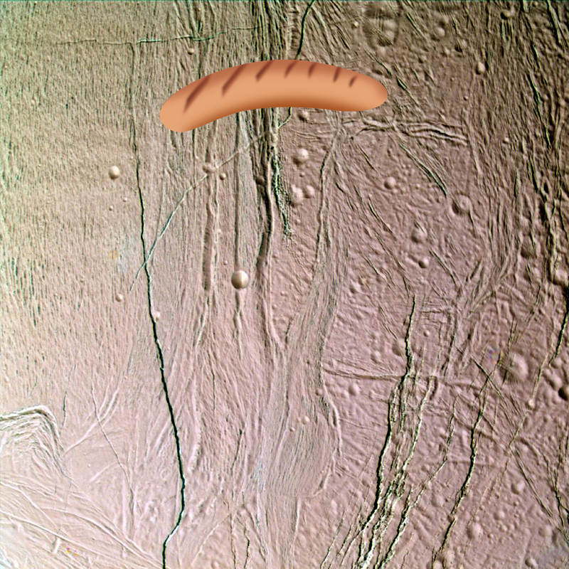 Something Strange ; Deep Color. PIA06209