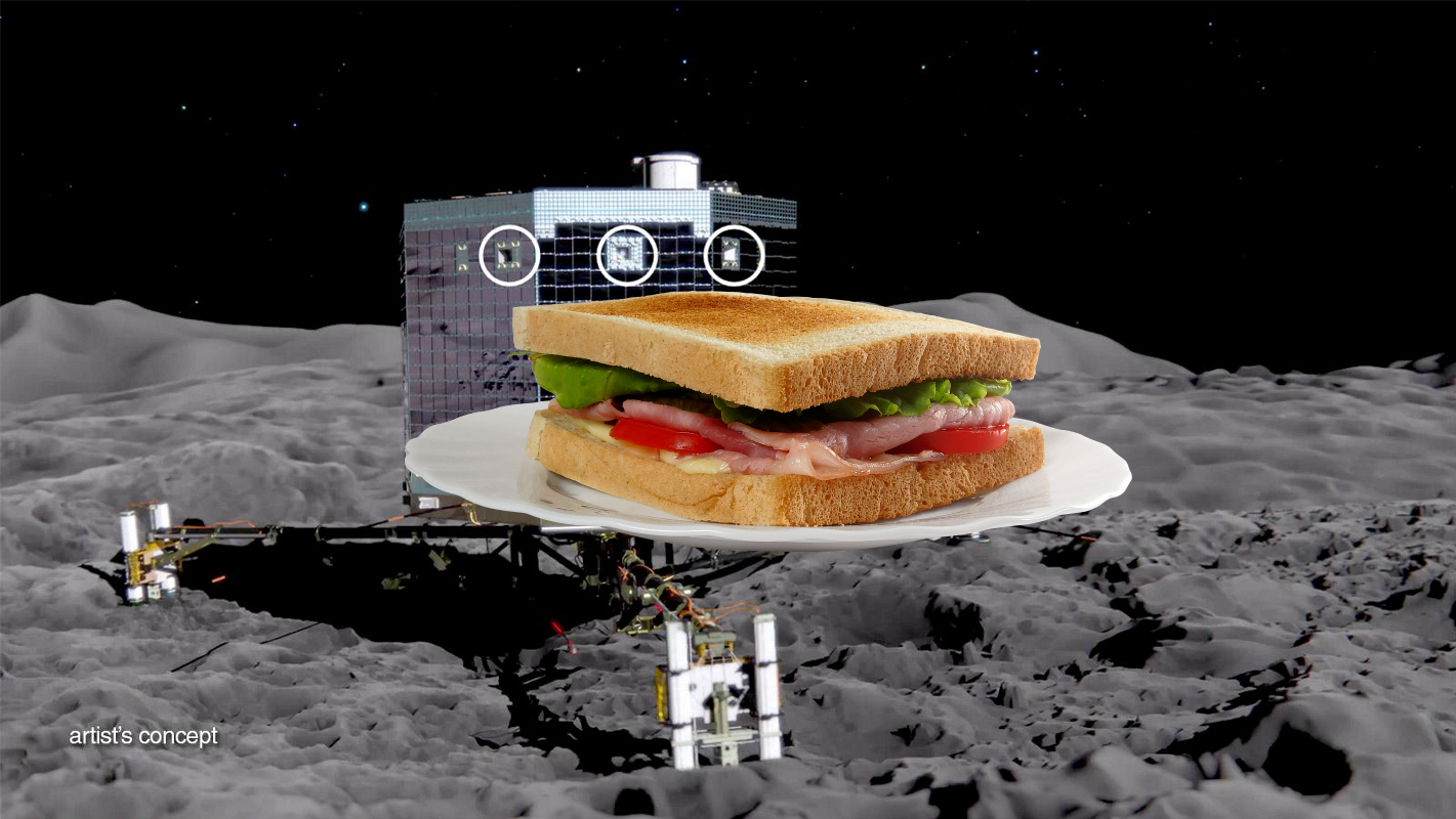 Something Strange ; Philae Descent and Science of the Surface PIA18891