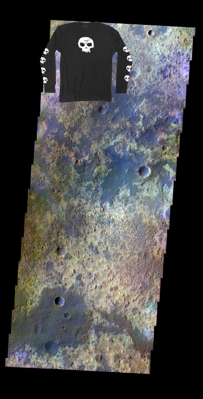 Something Strange on Mars in Color PIA04778