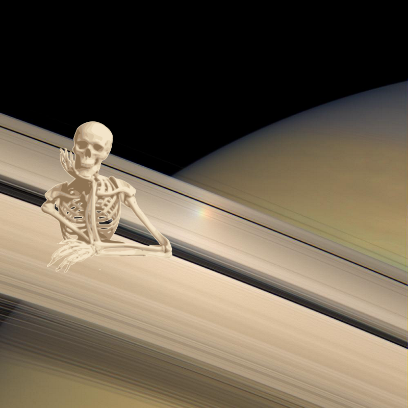 An Unexpected Discovery | Rainbow on the Rings! PIA08393
