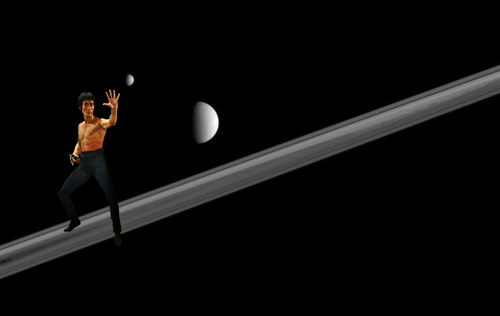 An Unexpected Discovery @ Moons in Perspective PIA07679