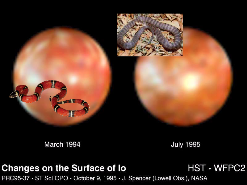 An Unexpected Discovery, ??? ; Hubble Discovers Bright New Spot on Io. PIA01260
